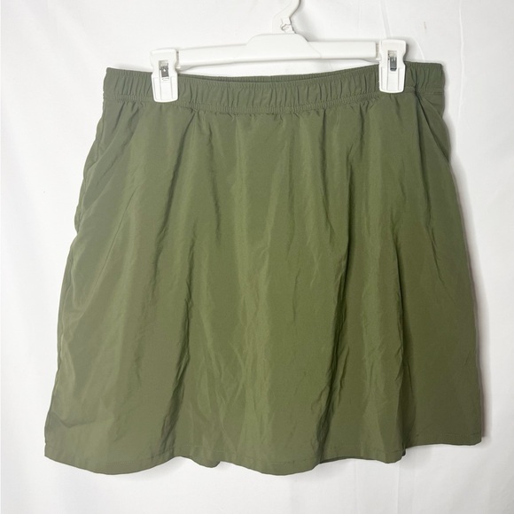 Toad&Co Active Olive Green Skort Size Large - Picture 1 of 5